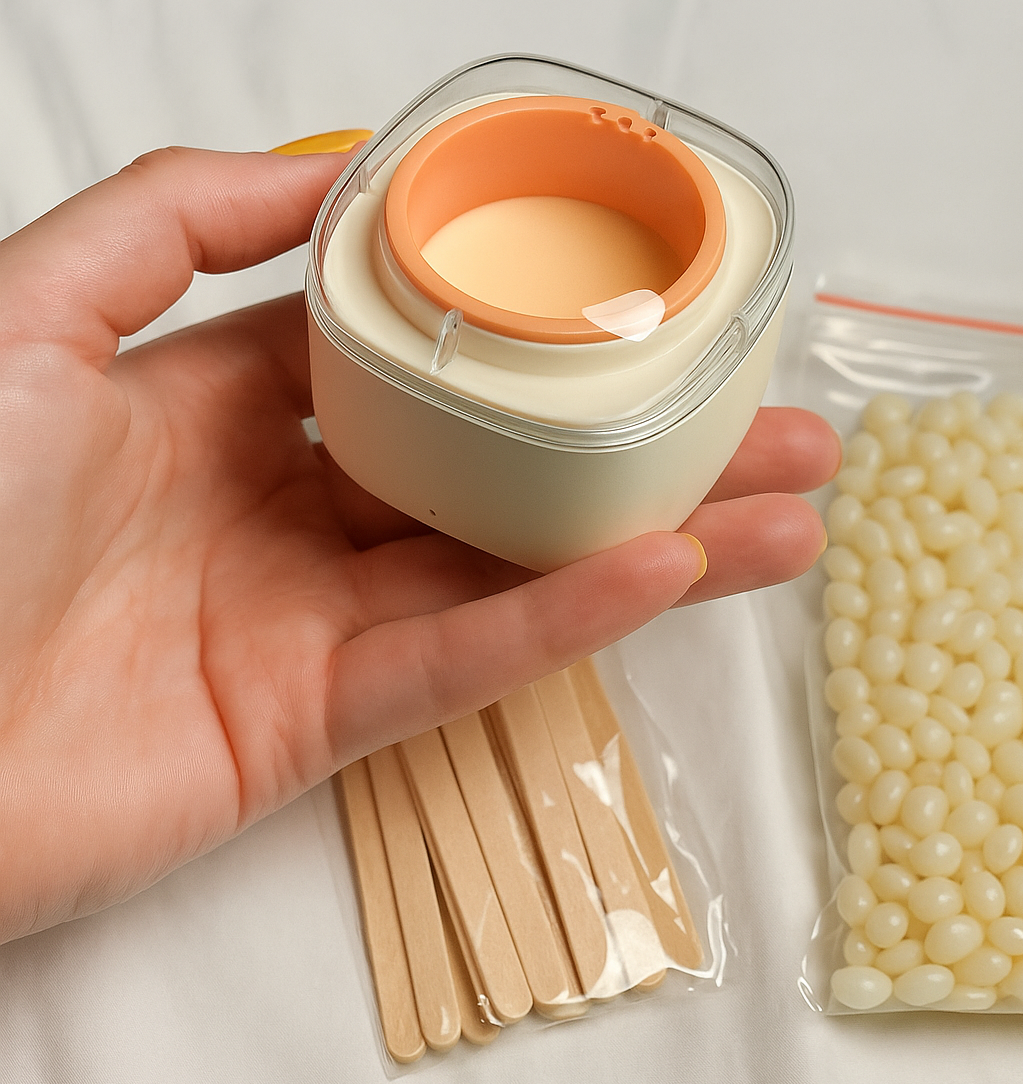 Soniclaire™ Bloom Mini Wax Warmer USB Kit for Women Hair Removal